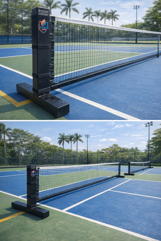 Trụ lưới pickleball di động cao cấp